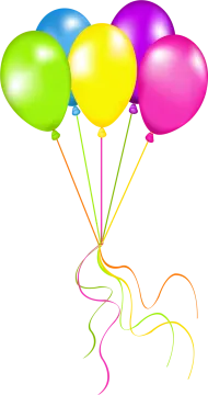 a bunch of balloons