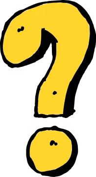 a question mark clipart
