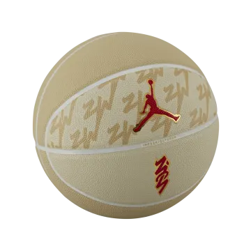 a basketball ball with the air jordan logo on it