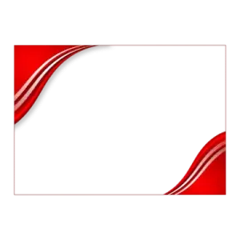 a red and white background with wavy lines
