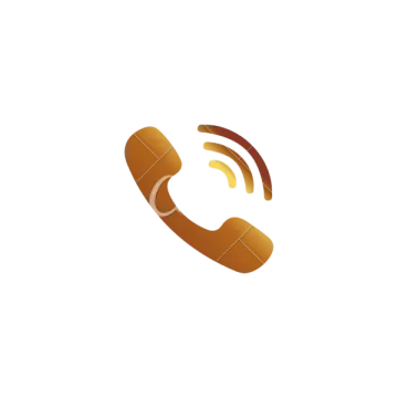 a phone icon on a white background