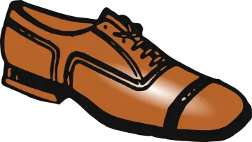 a pair of brown shoes