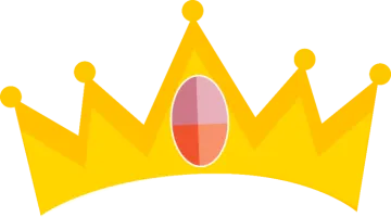 a crown with three crowns on it