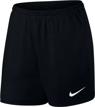 a black shorts with white nike logo on it