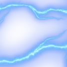 a blue sky with clouds and lightning