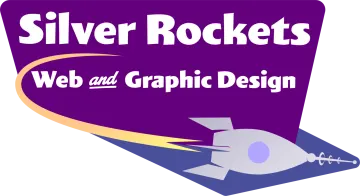 silver rockets web graphics