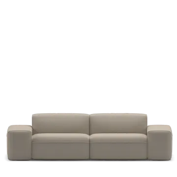 an image of a beige couch on a white background