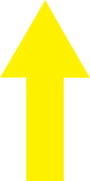 an arrow pointing up