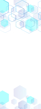 a white background with blue and green squares