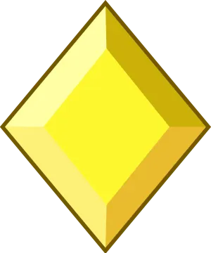 an image of a yellow diamond