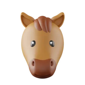 the head of a horse
