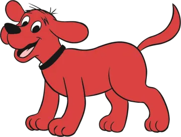 clifford the dog clip art