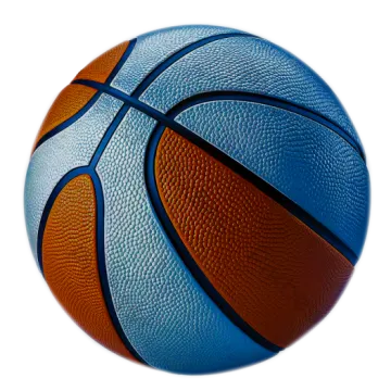 a basketball ball on a white background