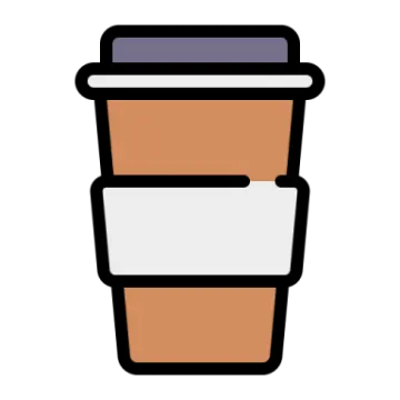 a cup of coffee