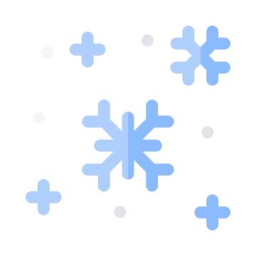 a snowflorer icon on a white background