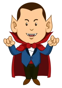 a man in a red cloak with his hands up