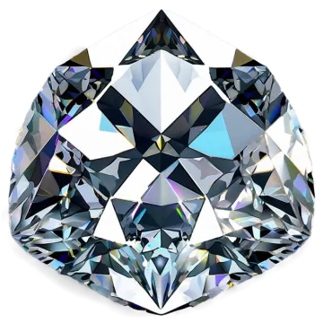 a diamond on a white background
