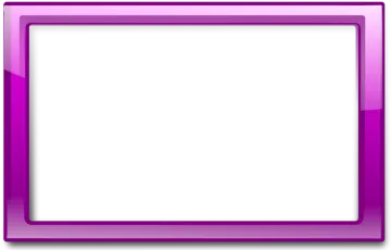 a purple frame on a white background