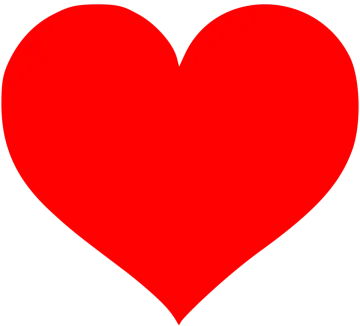 a red heart