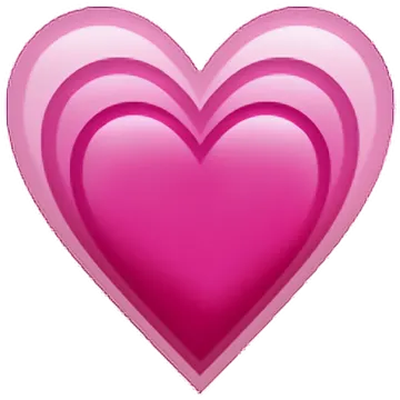 a pink heart