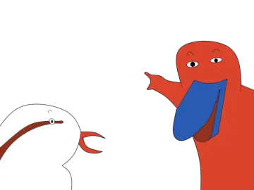 an elephant and a penguin are standing together