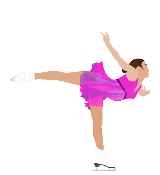 a woman in a pink dress is doing a kick