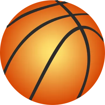 a basketball ball on a white background