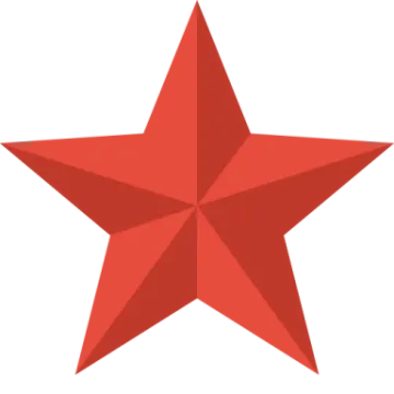 a red star