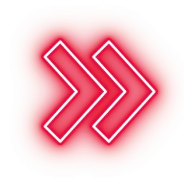 a red arrow icon on a white background