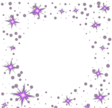 purple stars on a white background