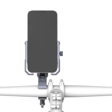 an image of a phone holder attached to a drone