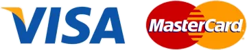 visa and mastercard logos
