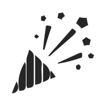 a black and white silhouette of a fish