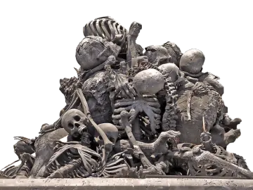 a pile of assed objects