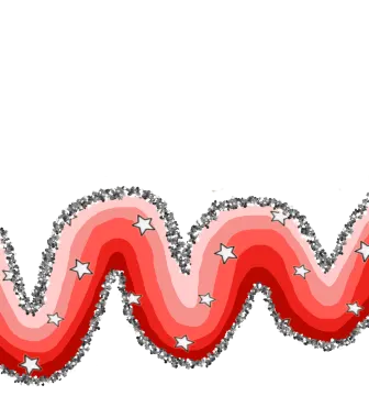 an image of a red and white wave