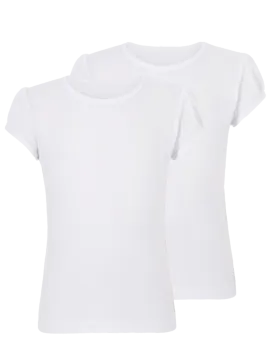2 pack of white t - shirts
