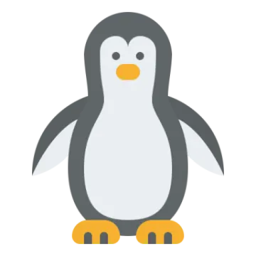 an image of a penguin on a white background