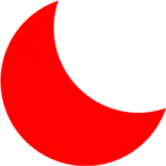 the red crescent logo