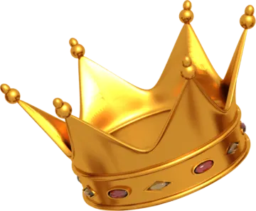 a gold crown