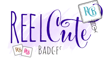 a purple and blue watercolor logo with the words release, no bags