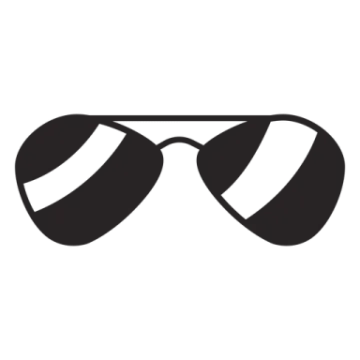 a pair of sunglasses on a white background
