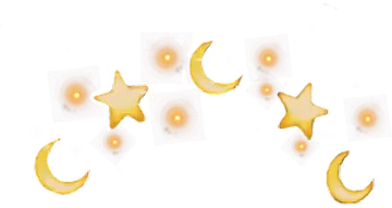 a group of stars and crescents on a white background