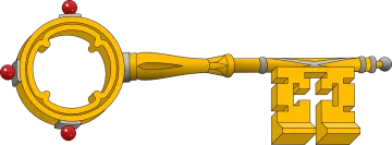 an image of a key with the letter e