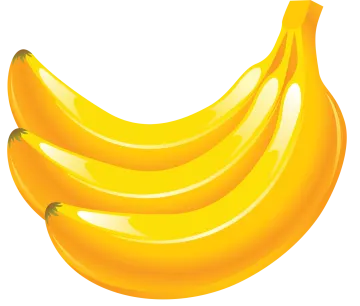 a bunch of bananas on a white background