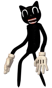 an image of a black cat with white gloves