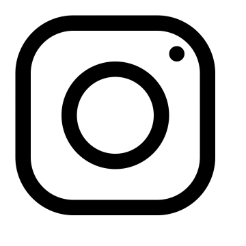 a black and white photo of an ins logo