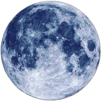 a full moon with a white background
