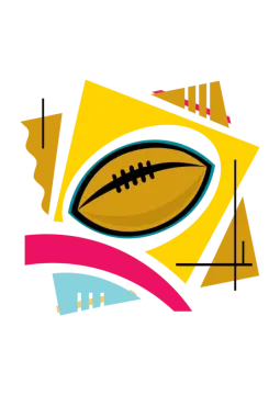 an illustration of a football ball