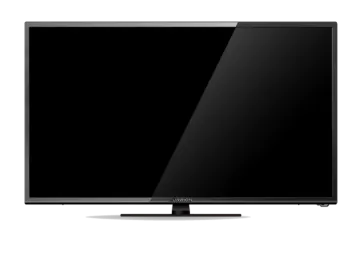 a flat screen tv on a white background