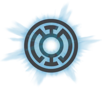 the blue lantern symbol